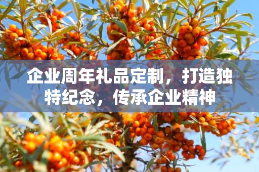 企业周年礼品定制，打造独特纪念，传承企业精神